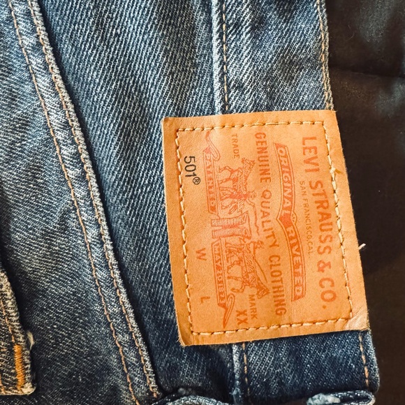 501 Levi's Premium Blue Denim - Picture 5 of 5